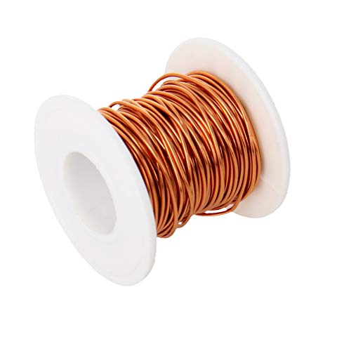 1 mm de fio interno de fio ímã de fio ímã Bobina de enrolamento de arame de cobre 32,8 pés QA-1-155 2UEW Modelo amplamente usado