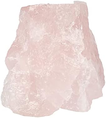 Gemhub grande 319,65 ct rosa rosa rosa Cristal bruto, cor rosa cristalina cura minha pedra de nascimento para coleção