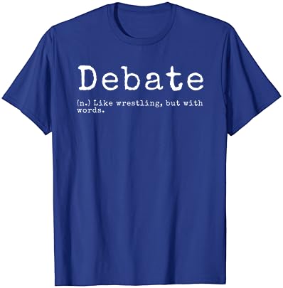 Definição Definição Debate Funny Debate Team T-shirt