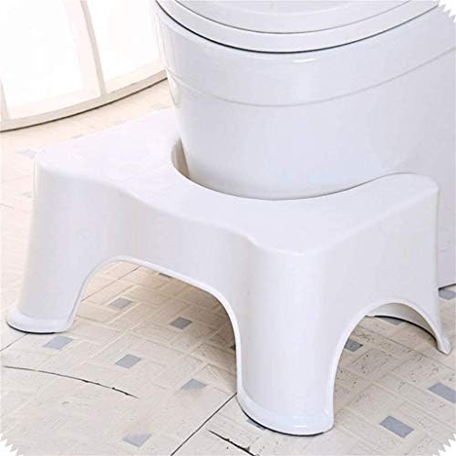 ZLXDP Altura agachando as bancos de etapas do banheiro, fezes de agachamento convenientes e compactas, padrões de assento criativos