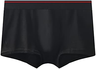 BMISEGM Mens Cotton Boxers Roupa Roupa listras de cuecas confortáveis ​​Tamanho da cintura elástica masculina masculina