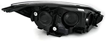 Lâmpadas de carro frontal lâmpadas de farol Conjunto de faróis de asa do céu Driver e lateral do passageiro Conjunto de faróis Projetor Black LHD faróis compatíveis com Ford Focus Mk3 2012 2012 2013 2014 VP554