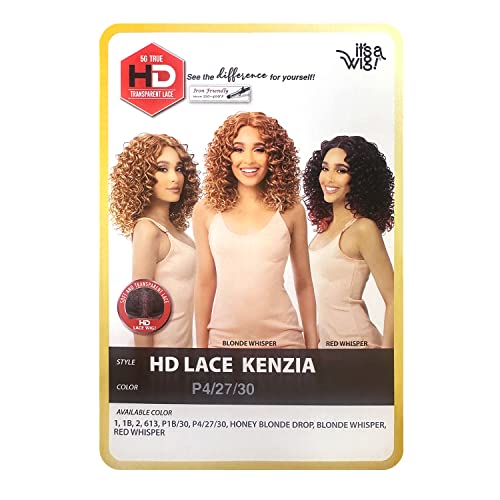 É uma peruca 5G True HD Lace Front Wig HD Lace Kenzia