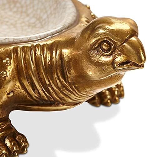 Dailyint European europeu de luxo de luxo de luxo incrustado cobre cobre tartaruga dourada sala de estar em casa atmosfera