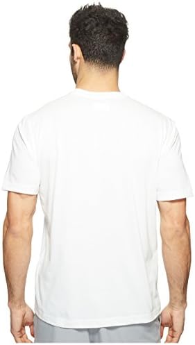 Lacoste Men's Short Manves Crew pescoço camiseta técnica de camisa sólida