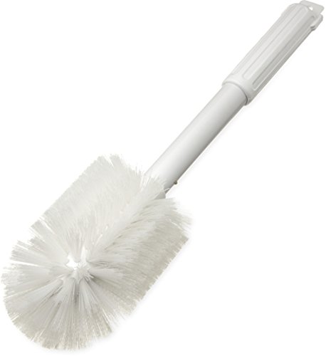 Esparta 4000502 Brush de válvula multifuncional plástico, escova de encaixe, escova redonda com cerdas de poliéster, codificadas por