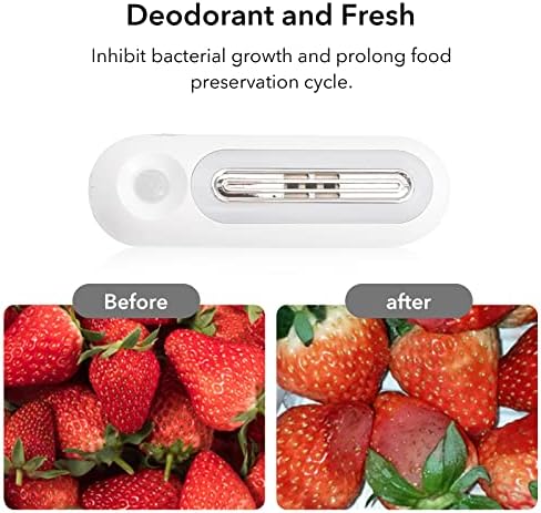Desodorizador da geladeira - Remoção de refrigerador odor Purificação de ar - Mantendo vegetais reutilizáveis ​​de desodorizante