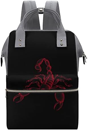 Mochila de bolsa de fraldas de escorpião Cool