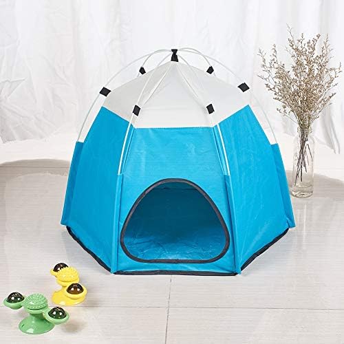 Xhuangtech portátil Dog Drog House, Pet Puppy Ten Dog Cage Cat Cave Cama de capa de canil CAGA ACESTORIA DE CAGA, PREMIUM