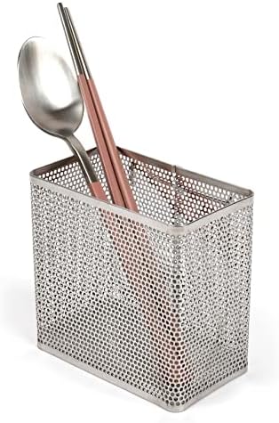 Pelóbios de utensílios de cozinha de lenith Suporte perfurado com ganchos - 304 Armazenamento de aço inoxidável para lavadora de