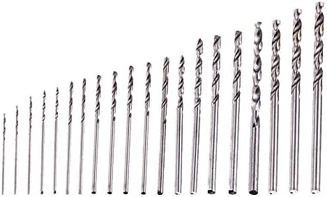 Twist Bits Bits, Bit Bit HSS Metal Twist Bit para metal duro, aço inoxidável 20pcs