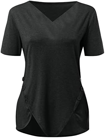 LytryCamev Shirts Shirts for Women Trendy Womens Summer Tops saindo de trabalho casual e elegante camisa elegante