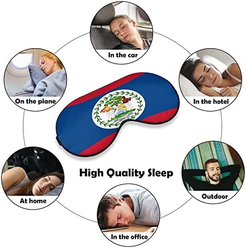 Bandeira de Belize Sleep Máscara para os olhos
