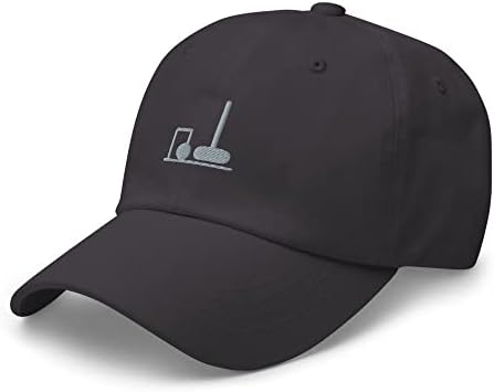 Chapéu de croquet, chapéu de beisebol unissex bordado, presentes de croquet, boné de croquet, design 2.