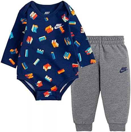 Nike Baby Boys Bodysuit & Calças 2 Peças Conjunto