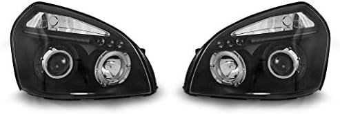 V-MaxZone PartSheadlights VR-1345 Luzes da frente Lâmpadas de carro Motorista do farol e do lado do passageiro Completo Set