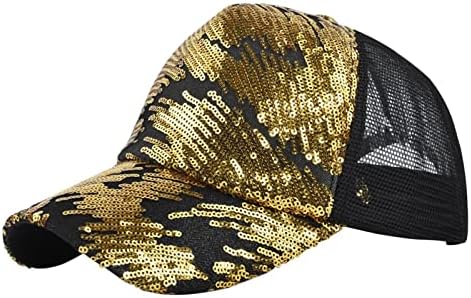 Caps de beisebol masculinos e femininos Caps Outdoor Caps para executar lantejoulas de férias Holiday Sports Baseball HATS Trend Fashion Casual Caps Travel