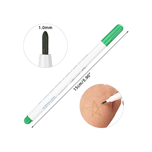 Cenção de caneta apagável verde Pen 1pc 5pc 10pc Lobe Pacotes