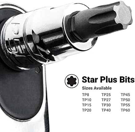 Capri Tools TP8 Star Plus Bit Bit, 1/4 pol. Drive