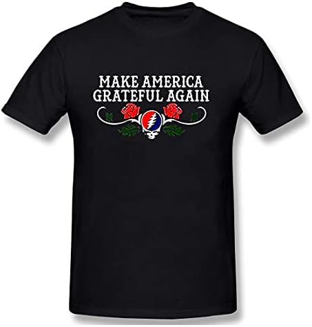 Personalizado Make America Grateado novamente camiseta para homens de manga curta camiseta
