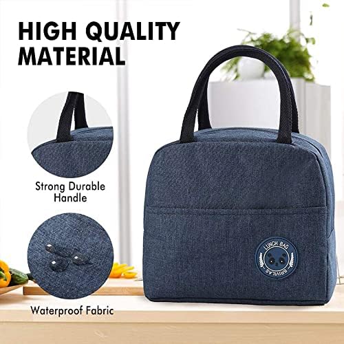 Almoço bolsa de bolsa reutilizável água para lancheira resistente à água Isolada Recipiente de almoço Bolsa de cooler