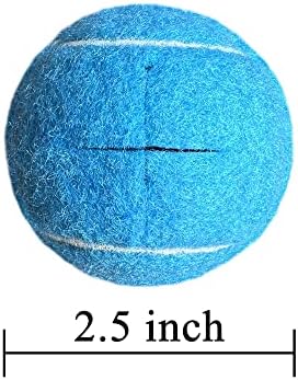 Bolas de tênis precedentes de Hiballball 2 Pack para caminhantes, bolas de tênis para cadeiras pernas de móveis, duração pesada com