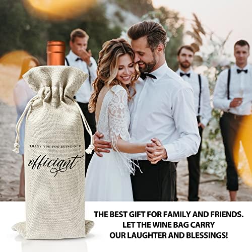 Presentes de casamento Bolsa de vinho - combina bem com o casamento, presente de noivado para casais, presente para ela,