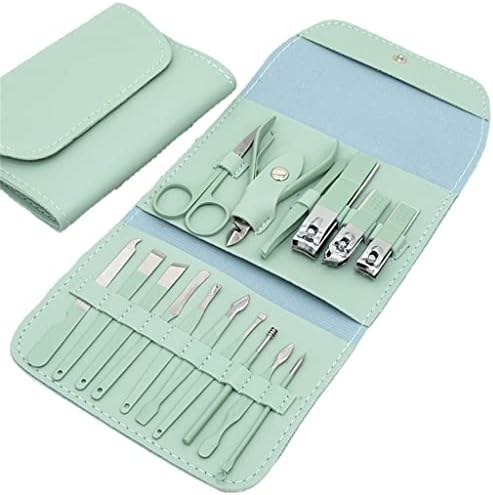 Zlxdp 16 pcs/conjunto Clippers de unhas Ferramentas de beleza Manicure Manicure Pedicure Dead Skin Kit