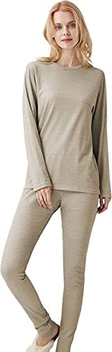Darzys Anti-radiação Roupas EMF, Proteção aderente de roupas íntimas femininas contra radiação eletromagnética Fibra de prata Roupa longa roupas casuais para casa