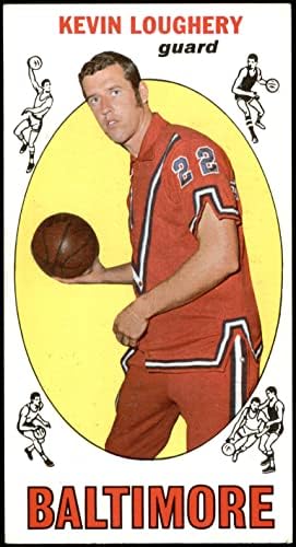 1969 Topps 94 Kevin Loughery Bullets Dean's Cards 5 - Ex ex -Bullets