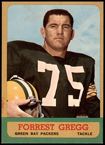 1963 Topps Football 89 Forrest Gregg Excelente por Mickeys Cards