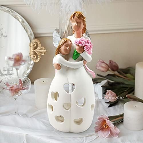 Presentes para mamãe da filha Resin Bouquet Bouquet Dia das Mães Velulador Home Desktop Decoration Ornament Ação