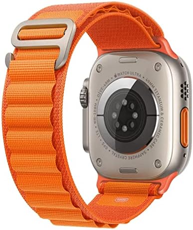 Apple Watch Band Alpine Sport Loop Compatível com Apple Watch Ultra Band 49mm 45mm 44mm 42mm mulheres homens,