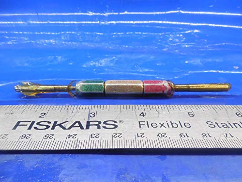 Deltronic 3.100 e 3,450 mm pino liso Plug Gage não vai 3 3,0 mm .1250 -.003