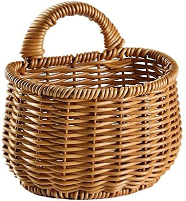 Parede halou pendurado cesta de armazenamento de cesta de cesta de cesta de flor