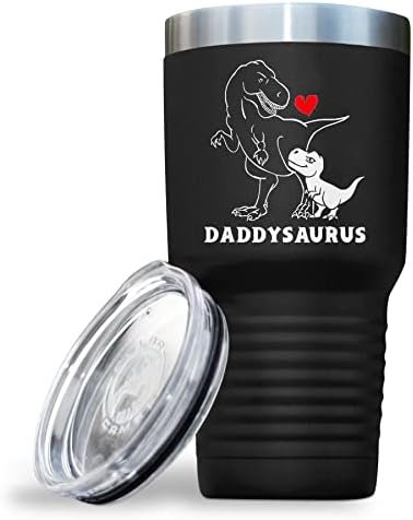 Daddysaurus copo 30oz Pai dinossauro aço inoxidável Copo do dia dos pais Funny Gift for Men vs225327