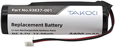 Bateria de substituição de Takoci para WAHL 93837-001 Clipe Mágico sem fio, designer, Sterling 4, Super Taperless, sem fio sênior, 3400mAh/3.7V