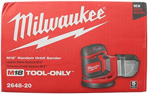 Milwaukee Electric Tools 2648-20 M18 LANDER de órbita aleatória