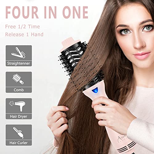 Aima beleza um passo secador de cabelo e 32 mm Aima Beauty Twins Mermaid Hair Waver Bundle