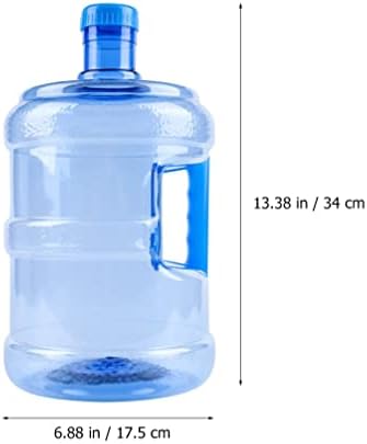 ABAODAM 1,32 galão de água de água do jarro de água Recipiente de água de grande capacidade Bulgor de água portátil Bucket para