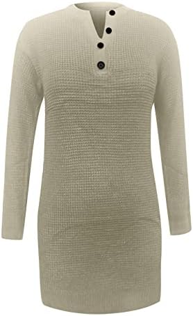 Vestido de suéter de suéter de grande porte feminino de colarinho alto vestido de suéter de baixo para suéter 2022
