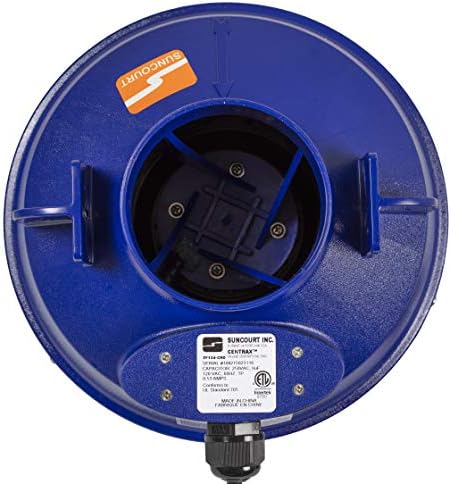 Suncourt Centrax TF104-CRD In-line Centrifugal Duct Booster Fan com controle de botões, fluxo de ar melhorado para melhor aquecimento