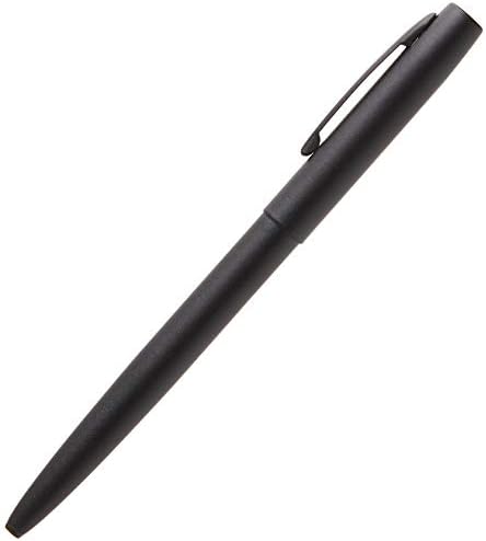 Rito na caneta de clicker de preto à prova de metal da chuva - tinta preta