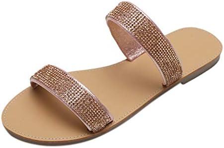 Sandálias para mulheres chinelos de verão casuais para mulheres com suporte de arco Apoio ao dedo do pé de verão Sandal