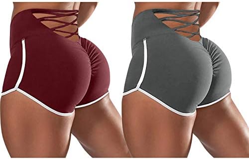 Miashui calça feminino yoga compressão de bicicleta shorts deslize shorts de ioga 2 leggings women harema yoga para mulheres