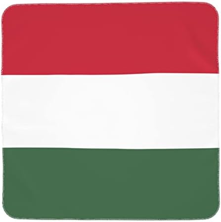 Bain de cobertor da bandeira da Hungria recebe cobertor para capa de swaddle recém -nascido infantil
