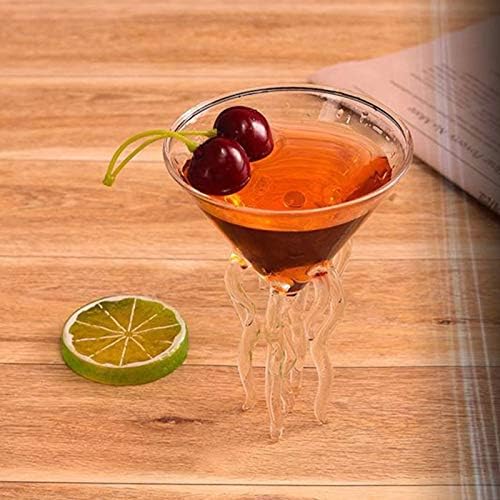 Dbylxmn Juice Glass Transparent Glass Cocktail Wine Whisky Champagne Glass & Bottle Coffee Caneca com pratos