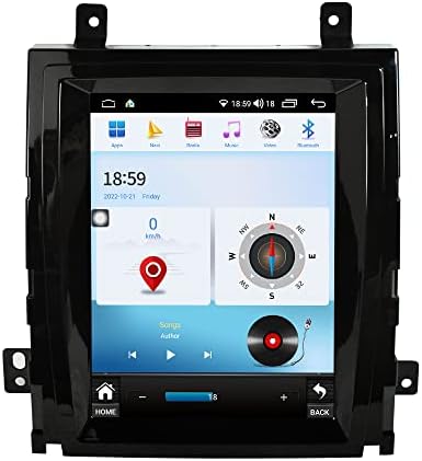 Substituição de rádio para carro Android para Cadillac Escalade 2007-2014 Navegação GPS 10,4 polegadas Tela de toque sem fio CarPlay