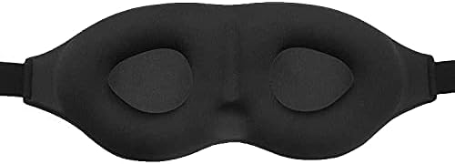 Seja seguro para sempre máscara de olho de espuma macia para dormir para homens e mulheres, cobertura ocular, pasta cega para viajar
