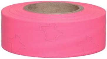 Presco TX1pg-658 150 'Comprimento x 1 Largura, Filme PVC, Texas Pink Glo Sold Color Roll Slagging